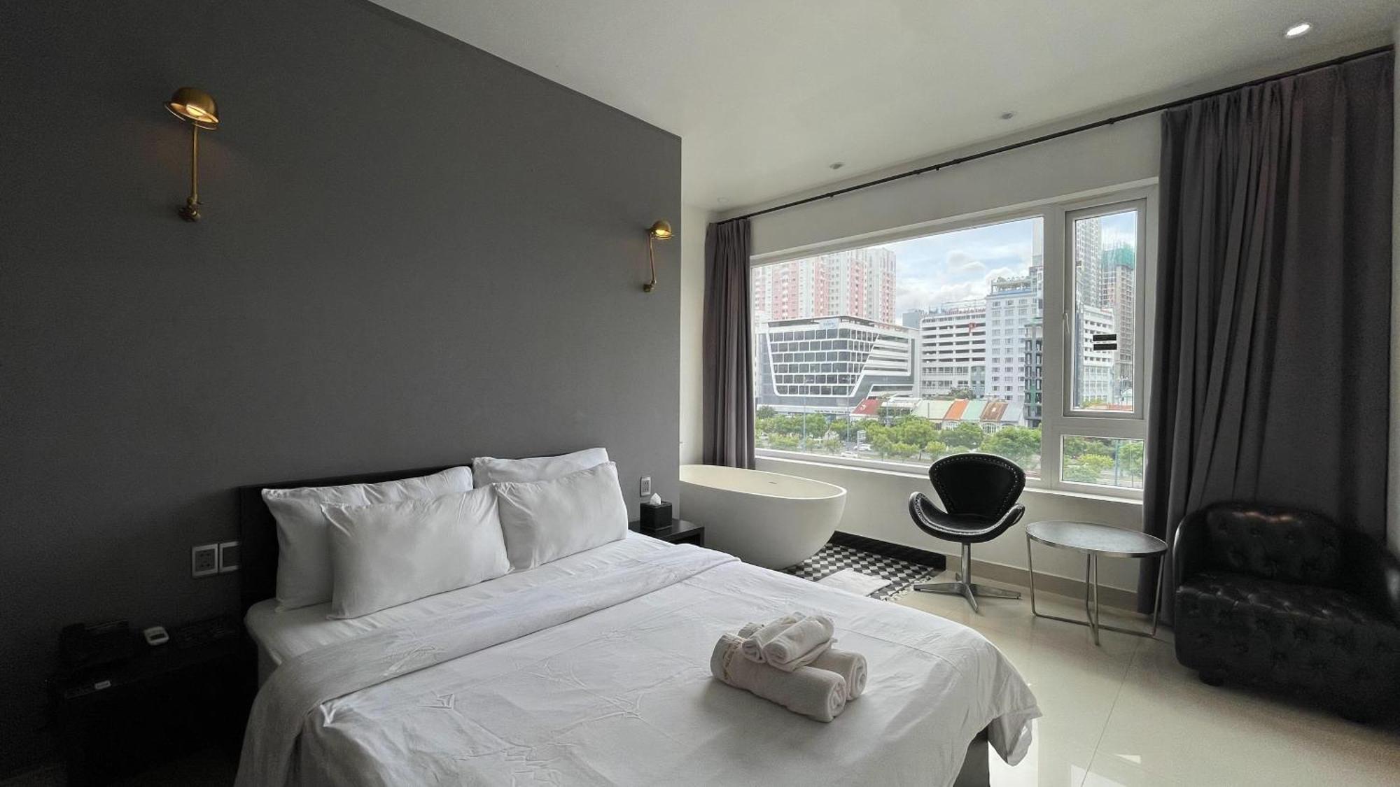 A-In Hotel Riverside Ho-Chi-Minh-Stadt Exterior foto
